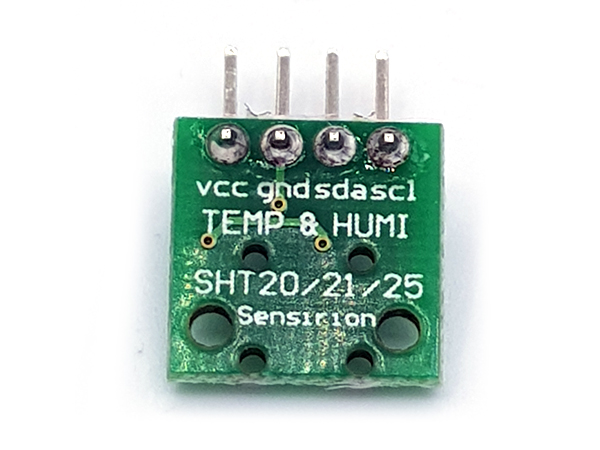 디바이스마트,MCU보드/전자키트 > 센서모듈 > 온도/습도 > 온습도겸용,SZH,SHT20 온습도센서 모듈 [SZH-AT040],온습도 센서 SHT20 가 장착된 I2C 인터페이스 온습도 센서 모듈입니다. / Operating voltage: 2.1 ~ 3.6VDC / Size : 13mm X 13mm