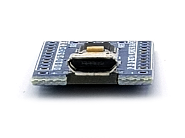 디바이스마트,MCU보드/전자키트 > 프로세서/개발보드 > 기타 MCU,SZH,Micro USB STM8S103F3P6 초소형 개발보드 [SZH-AT041],STM8S103F3P6 마이크로컨트롤러를 탑재한 미니 개발보드입니다. / Size : 30mm X 18.5mm