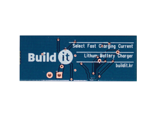 디바이스마트,MCU보드/전자키트 > 전원/신호/저장/응용 > 무선충전/배터리/전원,(주)빌드잇,Lithium Battery Charger [BCLBC1001],USB 입력으로 리튬이온/폴리머를 고속충전하며, 충전 전류값을 사용자가 선택할 수 있는 충전 모듈입니다. (Fast Charging Current : 100mA or 1A)
