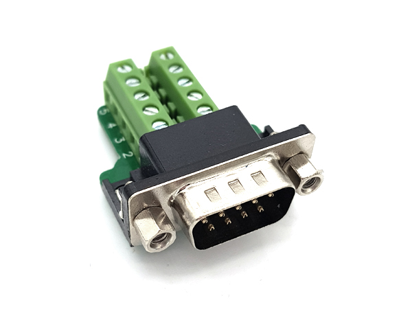 디바이스마트,MCU보드/전자키트 > 개발용 장비 > USB컨버터/RS232컨버터,SZH,DB9 RS232 DIY 터미널블럭 커넥터 - Male (너트형) [TDB-04],D-sub 커넥터 / 조합형 / Terminal Block 장착 / 납땜 필요 (X) / 케이스 포함 / 너트형 / MALE / 46.7mm X 34mm X 20.8mm size / 9pin