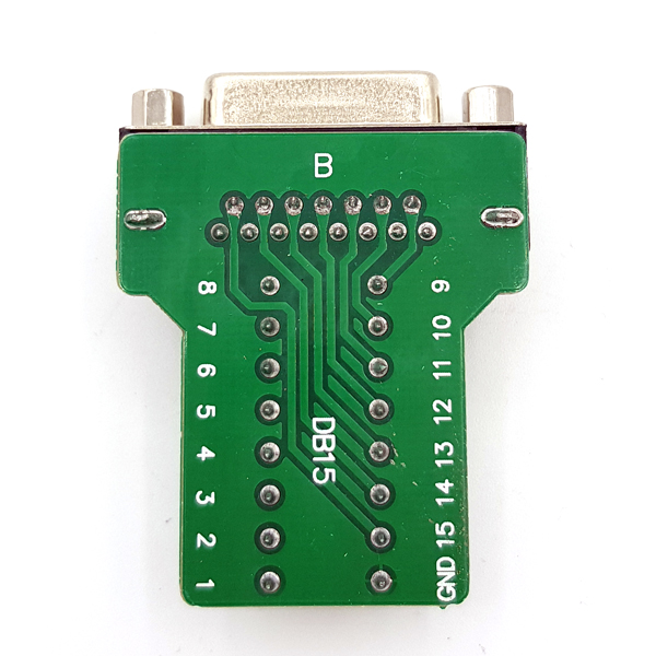 디바이스마트,MCU보드/전자키트 > 개발용 장비 > USB컨버터/RS232컨버터,SZH,DB15 DIY 터미널블럭 커넥터 - Female (너트형) [TDB-08],D-sub 커넥터 / 조합형 / Terminal Block 장착 / 납땜 필요 (X) / 케이스 포함 / 너트형 / FEMALE / 60mm X 42mm X 20.6mm size / 15pin