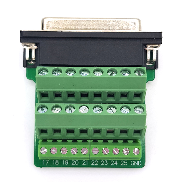 디바이스마트,MCU보드/전자키트 > 개발용 장비 > USB컨버터/RS232컨버터,SZH,DB25 DIY 터미널블럭 커넥터 - Female (볼트형) [TDB-11],D-sub 커넥터 / 조합형 / Terminal Block 장착 / 납땜 필요 (X) / 케이스 포함 / 볼트형 / FEMALE / 60mm X 56mm X 23.5mm size / 25pin