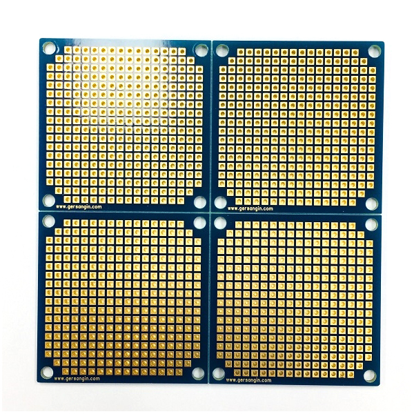 디바이스마트,커넥터/PCB > PCB기판/관련상품 > 만능기판 (양면) > 사각홀,거상인,[GT1_4pcs] 50*50 사각만능기판 _양면_GOLD_BLUE 4pcs,사각만능기판 / 양면 - BLUE  GOLD / Pitch : 2.54mm / Size  : 50 X 50 /  Hole  : 2.54mm / 4pcs
