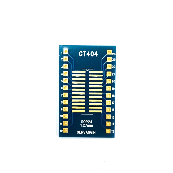 디바이스마트,커넥터/PCB > PCB기판/관련상품 > IC 변환기판 > 다기능 (복합변환),거상인,[GT 404] SSOP-24-0.65mm, SOP-24-1.27mm  Double adapter 변환기판 pcb adapter TSSOP SO,Type : SSOP, SOP / Pitch : 0.65mm, 1.27mm / Pin : 24 / Hole : 2.54mm / Size : 33.0 * 20.0