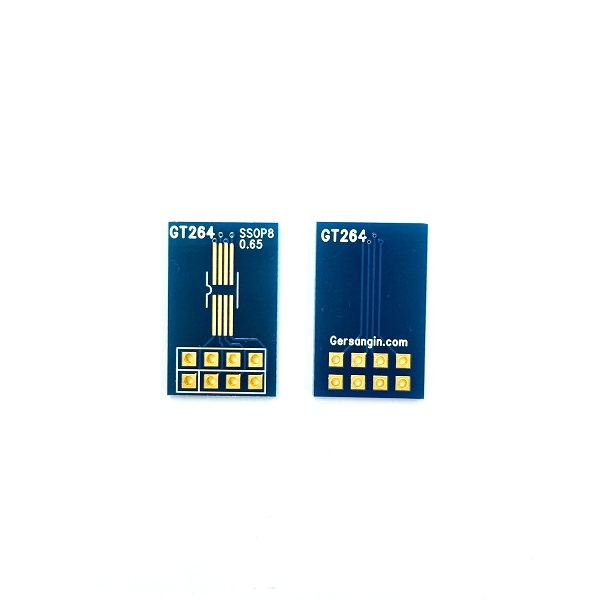 디바이스마트,커넥터/PCB > PCB기판/관련상품 > IC 변환기판 > SOP/TSOP,거상인,[GT 264] SSOP-08-0.65mm pcb adapter  변환기판 adapter TSSOP SO,Type : SSOP / Pitch : 0.65mm / Pin : 8 /  Hole : 2.54mm / Size : 13.0 * 20.0