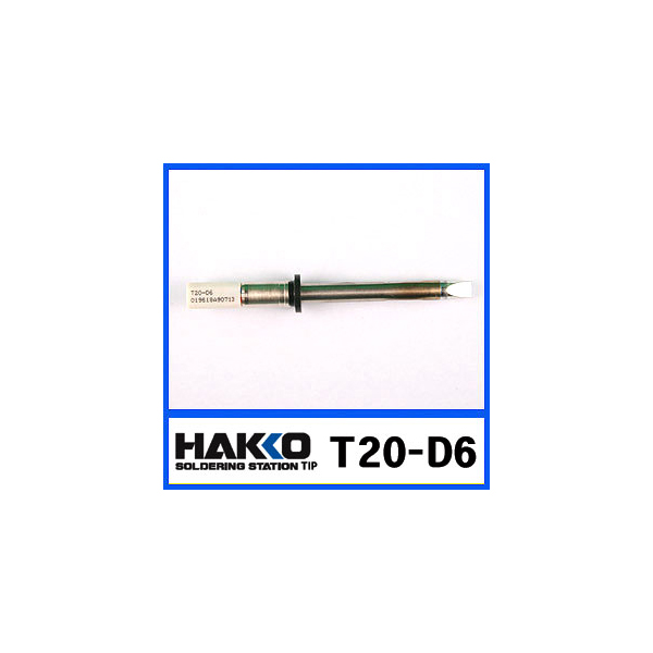 디바이스마트,수공구/전자공구/전동공구 > 전자공구 > 인두기팁/인두기팁크리너 > HAKKO 팁,HAKKO,HAKKO 인두팁 T20-D6,FX-838 전용 인두팁