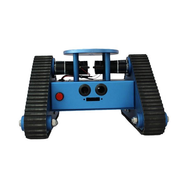 디바이스마트,기계/제어/로봇/모터 > 전문분야 로봇 > 주행로봇 > 궤도형 주행로봇,(주)로보블럭시스템,RC Tri-Tracked Tank Robot Kit,제품 사이즈: 300mm x 260mm x 172mm / 재질: 알루미늄 합금 / 무게: 4kg / 색상: 블루 / RC로 제어가 가능한 3각 구조의 Tracked Tank Robot 시스템