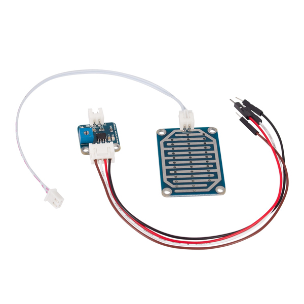 디바이스마트,MCU보드/전자키트 > 센서모듈 > 수위/빗물/PH/바람 > 수위/빗물/PH/탁도,SunFounder,빗방울 감지 센서 모듈 [TS0225],빗방울을 감지하는 센서로 깨끗하고 안정된 디지털 신호 출력 / 디지털 신호, 아날로그 신호를 동시에 출력하는 LM393 비교기 탑재 / 가변저항으로 감도 조절 / 작동전압 : 3.3-5V / 사이즈 : 3.3 x 4.6cm / 3핀 역방향 방지 케이블 / *케이블 포함 상품
