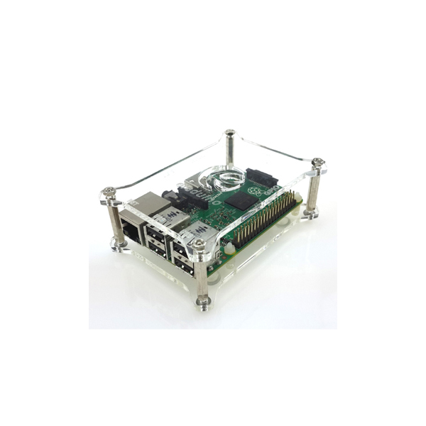 Raspberry Pi 1-layer Clear Case [ELED-014]