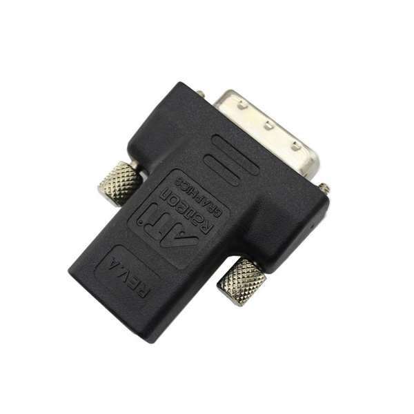 DVI-D 24+1 Pin Male to HDMI Female 컨버터 [RPA24106R]