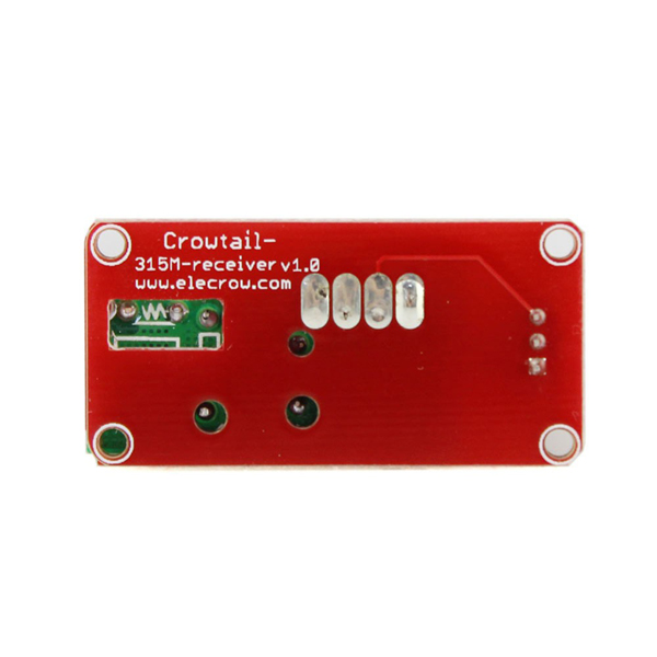 디바이스마트,MCU보드/전자키트 > 통신/네트워크 > RF/LoRa,ELECROW,Crowtail- 315Mhz RF수신기 [CRT02059R],Crowtail- 315Mhz RF Receiver with Transmitter / 작동 전압 : DC 3 ~ 12V / 동작 주파수 : 315MHz