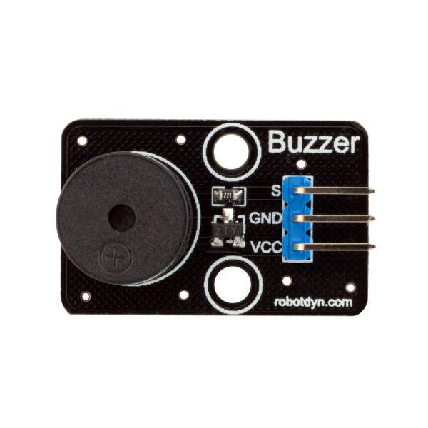 디바이스마트,MCU보드/전자키트 > 음악/앰프/녹음 > 스피커/부저,RobotDyn,디지털 부저모듈(Digital Buzzer module) [RD118],6970622931454, 대화형 프로젝트를 할 수 있는 디지털 사운드 부저 모듈 / 간단한 사운드를 냄