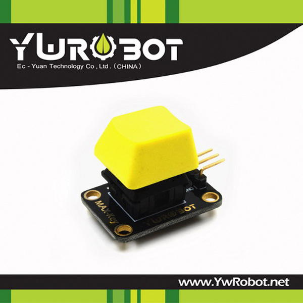 디바이스마트,MCU보드/전자키트 > 버튼/스위치/제어/RTC > 버튼/스위치/조이스틱,YwRobot,기계식 키보드 버튼 모듈 옐로우 [ELB070686],아두이노, 라즈베리파이 호환 / 색상: 옐로우 키 캡 / 전압: 3.5, 5V / 사이즈: 29 * 20 * 25mm