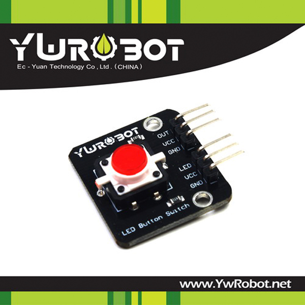 디바이스마트,MCU보드/전자키트 > 버튼/스위치/제어/RTC > 버튼/스위치/조이스틱,YwRobot,LED 제어 버튼 스위치 모듈 레드 [ELB050651],아두이노 호환 / 전압: 5V / 내부 LED 키와 버튼을 독립적으로 제어 할 수 있으며, 단독으로 사용하거나 함께 사용할 수 있습니다. 