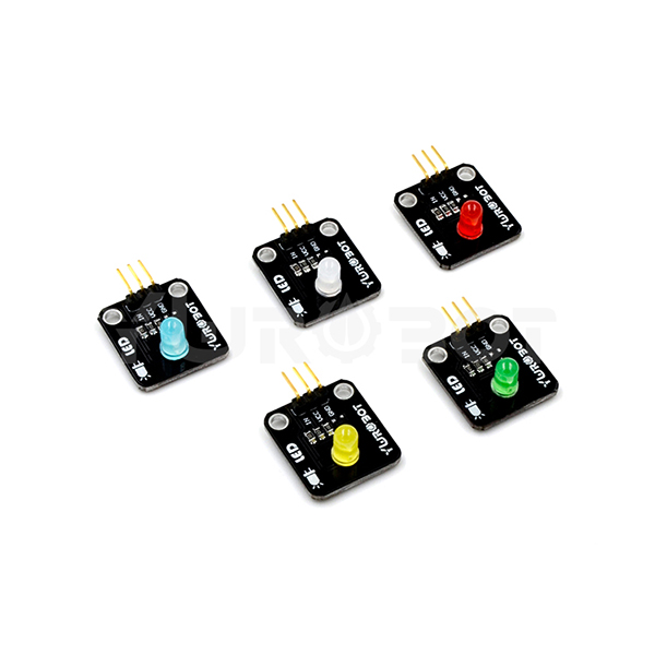 디바이스마트,MCU보드/전자키트 > 디스플레이 > LED,YwRobot,아두이노 5mm LED 모듈 옐로우 [ELB080008],색상: 옐로우 / 밝기 : 보통 / LED : 5mm LED / 전압 : 5V / 입력 : 디지털 레벨