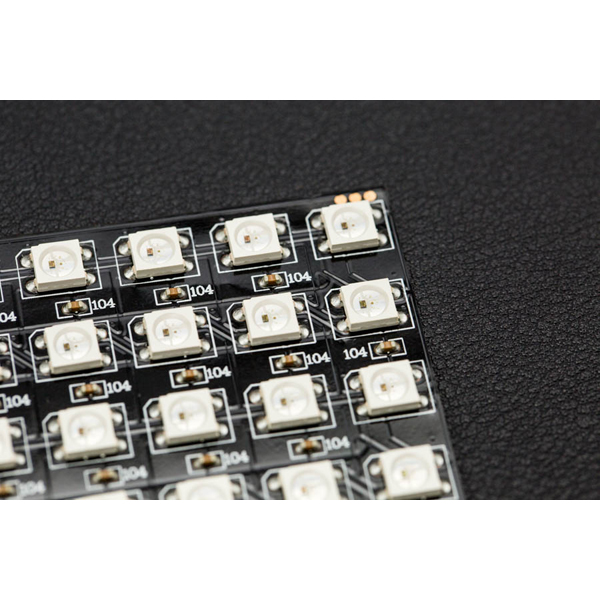 디바이스마트,MCU보드/전자키트 > 디스플레이 > LED,DFROBOT,Gravity: Flexible 8x32 RGB LED 매트릭스 [DFR0462],이 모듈은 Arduino I / O 확장 실드 와 완벽하게 일치하는 핀매핑이 있는 납땜된 XH2.54 3 핀 인터페이스가 있는 사각 패널 /  WS2812 또는 SK6812 지능형 컨트롤 LED를 기반 / 작동 전압 : 5V