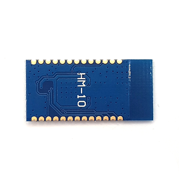 디바이스마트,MCU보드/전자키트 > 통신/네트워크 > 블루투스/BLE,Huamao,[정품] HM-10C-B 블루투스 4.0 BLE 모듈 [SZH-EK382],BT Version: V4.0 BLE bluetooth / 칩: CC2540 / Hardware: CC254x; On board 32MHz; RC 32.768KHz in chip / Firmware: V605 / Size: 13 * 27 * 2.2 mm