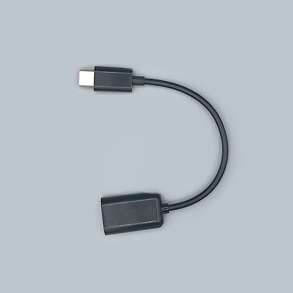OTG USB 3.0 to C타입 변환케이블[블랙] [16cm] [MO-YRD-055]