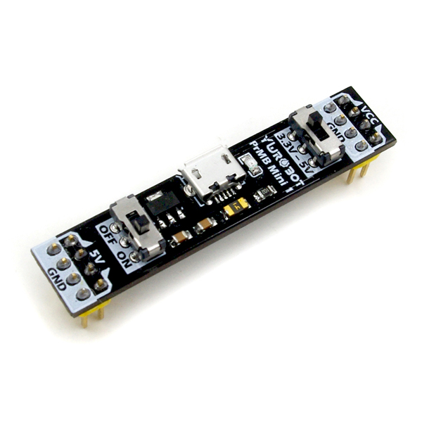 디바이스마트,MCU보드/전자키트 > 전원/신호/저장/응용 > 레벨컨버터/Buck/Boost,YwRobot,브레드보드용 5V / 3.3V 전원 공급 모듈 [PWR080015],입력 전압 : 5V / 출력 전압 : 5V / 3.3V 전환 가능 / 출력 전류 : 500mA 미만 / 인터페이스 : Micro USB 인터페이스 (전원 공급 장치) / 칩 : 1117 레귤레이터 / 사이즈 : 11mmx53mm