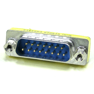 디바이스마트,커넥터/PCB > I/O 커넥터 > 젠더류 > 시리얼/패러럴,Coms,D-SUB 젠더[2열 15M/M] [G0680],D-sub 시리얼 연장 젠더 / D-sub 15pin MALE - MALE
