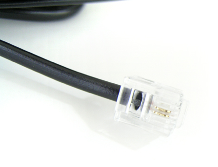 디바이스마트,케이블/전선 > PC/네트워크/통신 케이블 > 전화선 케이블,Coms,전화선 케이블 (Plug/RJ11) 2M [C0669],