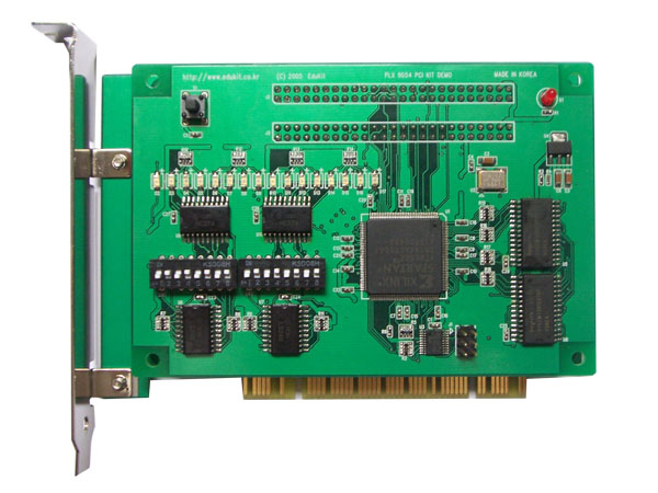 디바이스마트,MCU보드/전자키트 > 버튼/스위치/제어/RTC > 테스터/기타 제어,(주)에듀키트,PLX 9054 PCI KIT,
