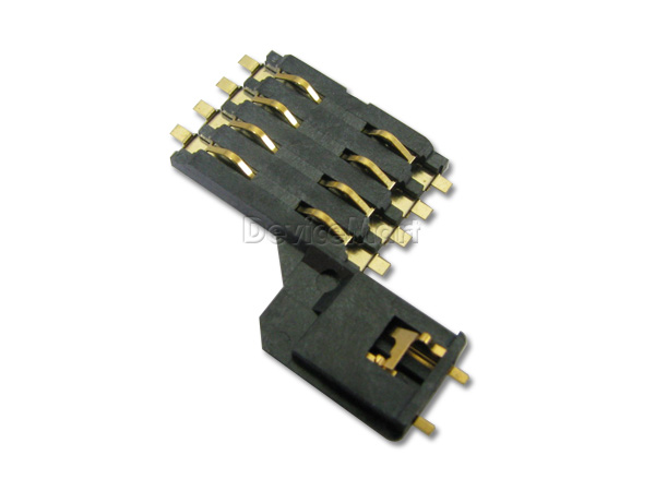 디바이스마트,커넥터/PCB > 핀헤더/IC 소켓 > 메모리 소켓 > 메모리카드용 소켓,AUSTONE,SIM 커넥터(AUS2.54-1316),SIM 소켓 / Simple(w/Detector)