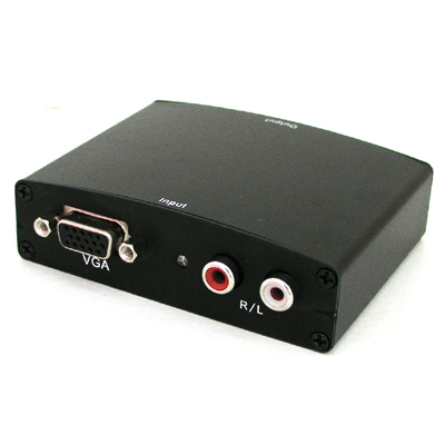 디바이스마트,컴퓨터/모바일/가전 > 네트워크/케이블/컨버터/IOT > 리피터/젠더/전원 케이블 > 컨버터,Coms,HDMI 컨버터 [HCV0101],VGA to HDMI 컨버터 