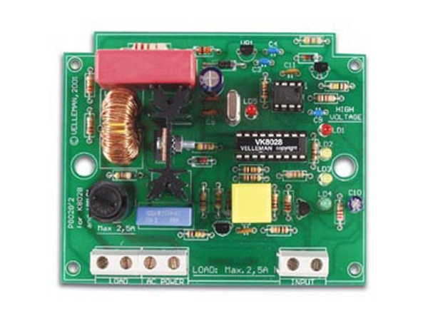 디바이스마트,MCU보드/전자키트 > 디스플레이 > 레이저/광,Velleman,다기능 Dimmer(K8028),microcontroller technology (이제품은 반조립 kit 입니다.)
