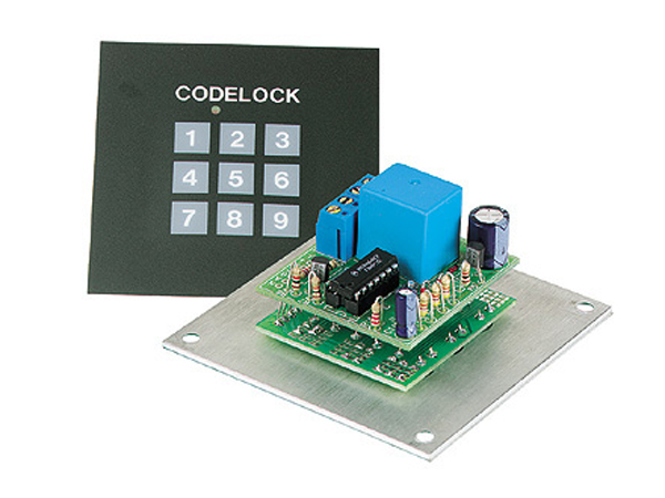 디바이스마트,MCU보드/전자키트 > 전원/신호/저장/응용 > 알람/자동차,Velleman,키 코드 잠금장치(K6400),본 KIT는 코드를 이용한 ON / OFF, 문 개폐장치로 각 코드의 설정값에 의하여 번호 순서를 정하며, 패널상의 LED는 문의 잠금상태를 표시합니다. (이제품은 반조립 kit 입니다.)