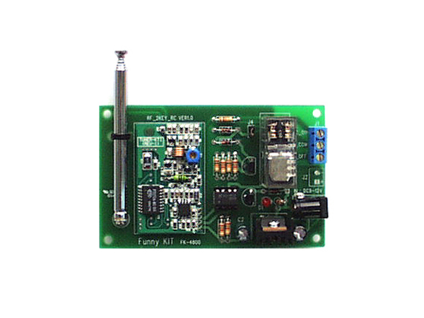 디바이스마트,MCU보드/전자키트 > 버튼/스위치/제어/RTC > 원격제어/무선컨트롤,FunnyKIT,RF 2KEY RC-(1ch)(FK4800),이 키트는 2KEY RF리모콘을 장착한 1접점 리모트 컨트롤 키트입니다.  

