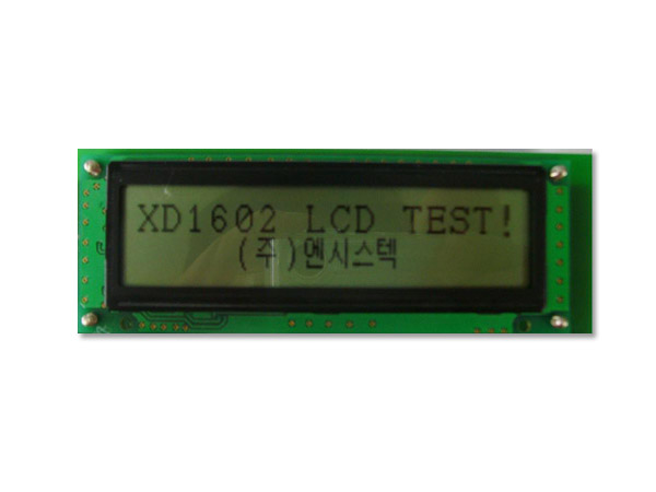 디바이스마트,LED/LCD > LCD 캐릭터/그래픽 > 캐릭터 LCD,엔시스텍,XLINK1602,본 LCD 모듈은 한글, 유럽어, 일본어, 영어, 그리스어, 특수문자, 기호등을 포함한 폰트 메모리와 CGRAM 을 가진 직접 자사 개발한 XD1602A0 드라이버 칩을 사용한 한글 기준 16 자 * 2 라인(반자 32*2) STN LCD 입니다.