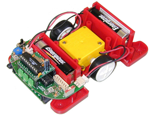 디바이스마트,기계/제어/로봇/모터 > 교육/취미로봇 > 라인트레이서/마우스,(주)로보블럭시스템,new라인트레이서 (AT89C2051) kit (완제품),바닥에 그려져 있는 선을 따라서 움직이는 이동로봇입니다. 아트멜(ATMEL)사의 AT89C2051을 사용한 라인트레이서 입니다.