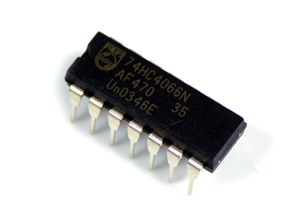 디바이스마트,반도체/전자부품 > 로직 IC > 스위치/멀티플렉서/디코더,Any Vendor,74HC4066(DIP),(Quad Analog Switch)