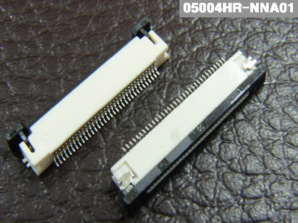 디바이스마트,커넥터/PCB > 직사각형 커넥터 > 연호 커넥터 > 05004HR,NW3 (New3),05004HR-50B01 (0.5mm 50핀 상접점),FPC/FFC 커넥터 50pin / 상접점 / 0.5mm 피치 / PCB Layout 제공 / 데이터 시트 제공