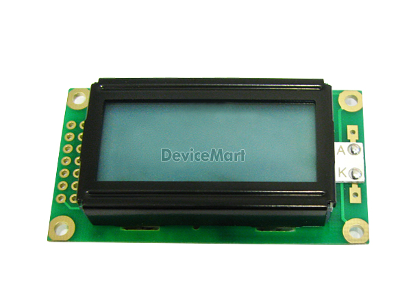 디바이스마트,LED/LCD > LCD 캐릭터/그래픽 > 캐릭터 LCD,POWERTIP,PC0802LRS-AWA-B-Q,8-characters, two-lines liquid crystal display of 5*8 dot matrix + cursor