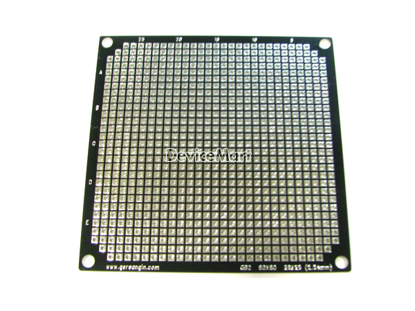 디바이스마트,커넥터/PCB > PCB기판/관련상품 > 만능기판 (단면) > 사각홀,거상인,[ GB2 ] 80 x 80 사각 만능 기판 - 단면,기존 기판과는 다른 사각모양의 단면 범용 PCB Pitch : 2.54mm , Pin : 29 * 29 , Hole : 2.54mm ,  Size : 80 * 80 , METERIAL : FR-4