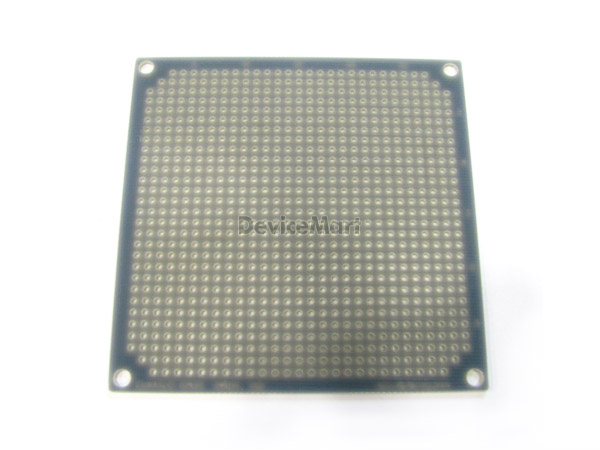 디바이스마트,커넥터/PCB > PCB기판/관련상품 > 만능기판 (단면) > 사각홀,거상인,[ GB2 ] 80 x 80 사각 만능 기판 - 단면,기존 기판과는 다른 사각모양의 단면 범용 PCB Pitch : 2.54mm , Pin : 29 * 29 , Hole : 2.54mm ,  Size : 80 * 80 , METERIAL : FR-4