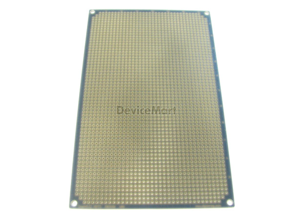 디바이스마트,커넥터/PCB > PCB기판/관련상품 > 만능기판 (단면) > 사각홀,거상인,[ GB4 ] 100 x 160 사각 만능 기판 - 단면,기존 기판과는 다른 사각모양의 단면 범용 PCB  Pitch : 2.54mm , Pin : 37 * 61 , Hole : 2.54mm ,  Size : 100 * 160 , METERIAL : FR-4