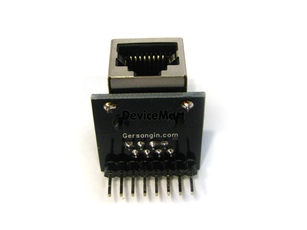 디바이스마트,커넥터/PCB > PCB기판/관련상품 > 특수기판 > 커넥터용 PCB,거상인,[C413(r)] RJ45 type Rightangle Adapter,RJ-45 커넥터 / PCB 변환용 기판 / 스트레이트 타입 / 8P8C / 2.54mm pitch / Size 22mm x 18mm