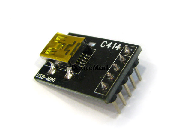 [C414(r)] USB_mini type Rightangle Adapter