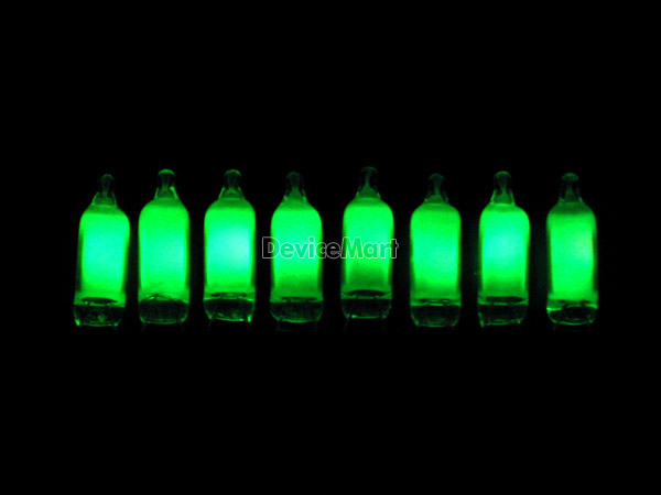 디바이스마트,LED/LCD > LED 관련 상품 > 램프,Any Vendor,NEON LAMP NE-2G (GREEN),사이즈 : 12mm / 6파이 / 색상 : 그린(green)