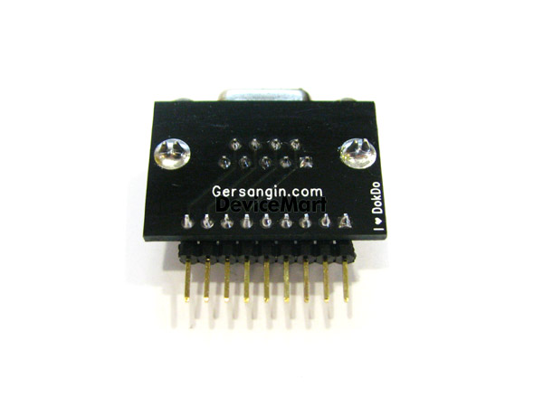 디바이스마트,커넥터/PCB > PCB기판/관련상품 > 특수기판 > 커넥터용 PCB,거상인,[C419(s)] DSUB-9F Straight Adapter,D-SUB 브레드보드 실장용 / 변환용 기판 / 2.54mm pitch / 22 x 32 size / FR-4 / GOLD / FEMALE / 스트레이트 타입 / 9pin