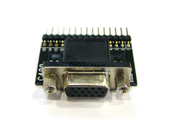 디바이스마트,커넥터/PCB > PCB기판/관련상품 > 특수기판 > 커넥터용 PCB,거상인,[C420(s)] DSUB-15F Straight Adapter,D-SUB 브레드보드 실장용 / 변환용 기판 / 2.54mm pitch / 22 x 40 size / FR-4 / GOLD / FEMALE / 스트레이트 타입 / 15pin