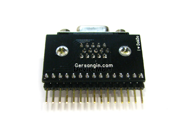 디바이스마트,커넥터/PCB > PCB기판/관련상품 > 특수기판 > 커넥터용 PCB,거상인,[C420(s)] DSUB-15F Straight Adapter,D-SUB 브레드보드 실장용 / 변환용 기판 / 2.54mm pitch / 22 x 40 size / FR-4 / GOLD / FEMALE / 스트레이트 타입 / 15pin