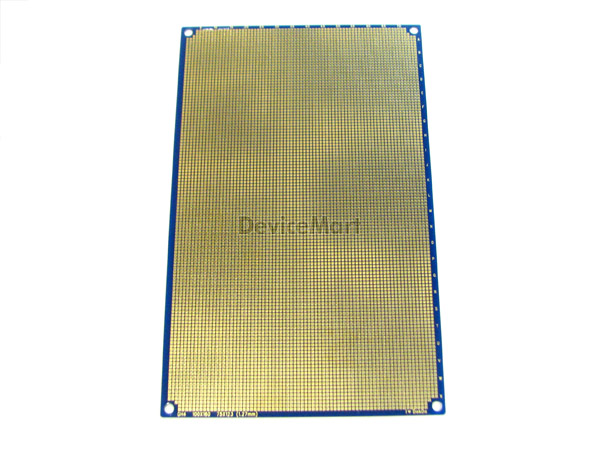 디바이스마트,커넥터/PCB > PCB기판/관련상품 > 만능기판 (양면) > 사각홀,거상인,[GH4] 100 x 160 사각만능기판 -1.27mm-GOLD,Type : 사각만능기판 / 양면(GOLD) , Pitch : 1.27mm ,Pin    : 75 * 123 , Hole  : 1.27mm , Size  : 100 x 160, METERIAL : FR-4