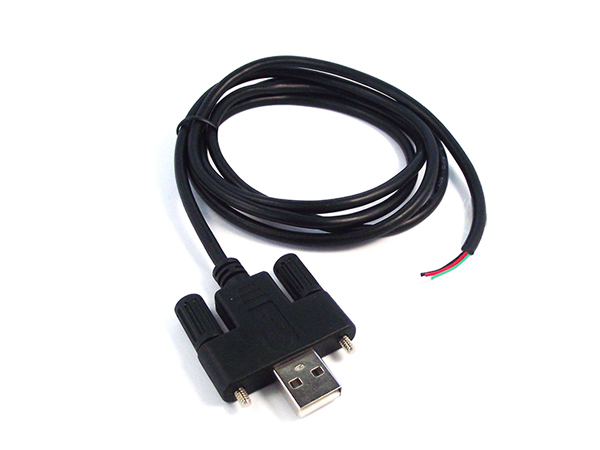 디바이스마트,케이블/전선 > USB 케이블 > 패널마운트(MF),한진데이타,판넬고정형 USB FAM-C 케이블,판넬 고정형 AM타입 USB 케이블 / 1.2M