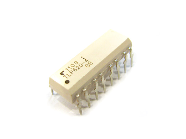 디바이스마트,센서 > 광센서 > 포토 커플러/인터럽터,,TLP620-4,Optocoupler AC-IN 4-CH Transistor DC-OUT 16-Pin PDIP