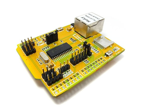 아두이노 (Arduino) 호환 이더넷 쉴드 (Micro SD 소켓) IE shield