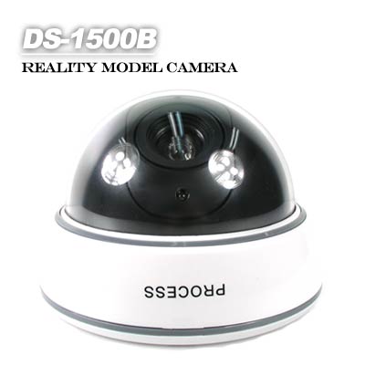 모형CCTV카메라/LED작동/돔형 [DS-1500B]